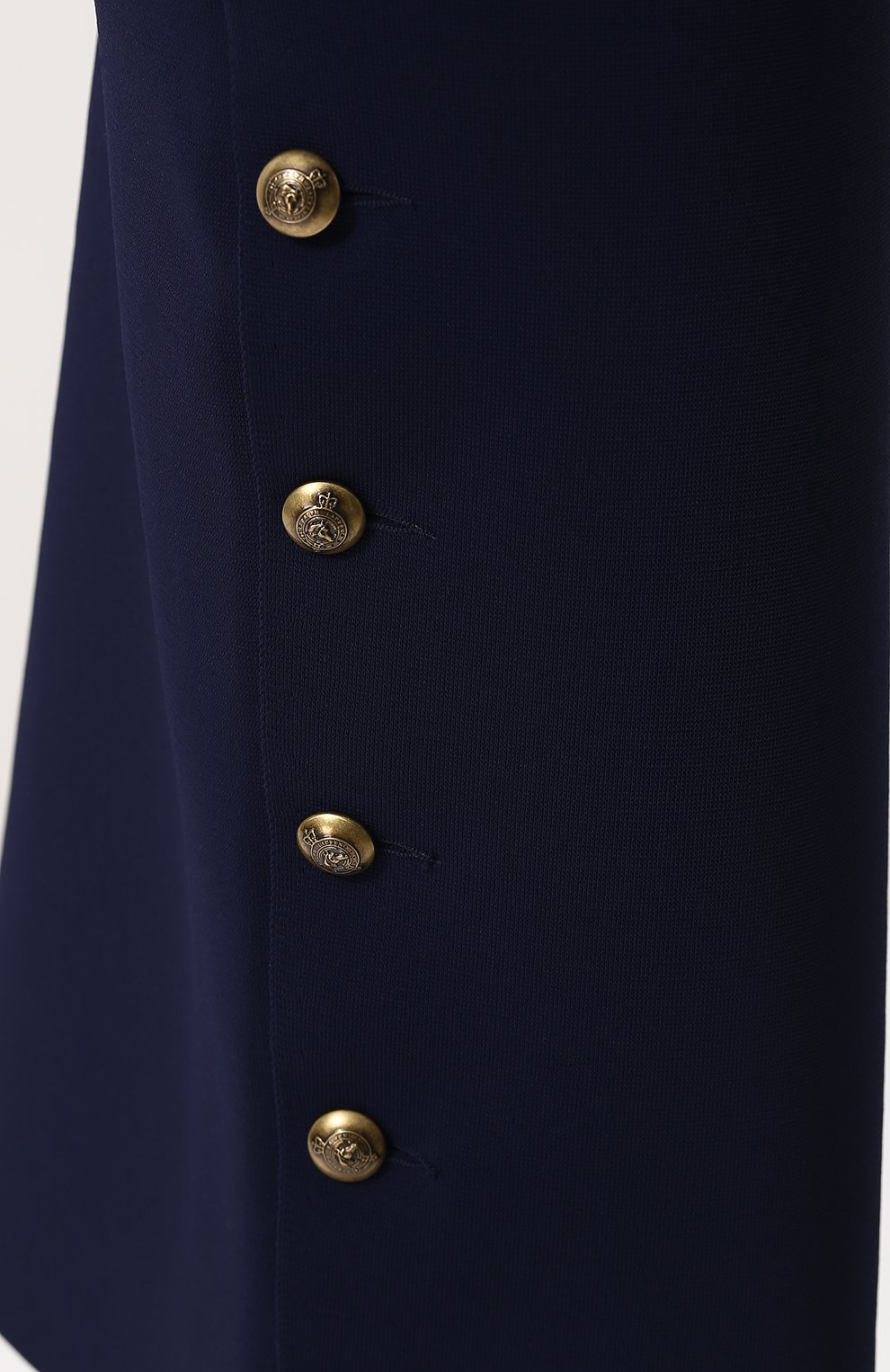 Однотонная юбка-карандаш RALPH LAUREN темно-синего цвета по цене 199500 руб., арт. 290705776, фото 5 Однотонная юбка-карандаш RALPH LAUREN, арт. 290705776, фото 5