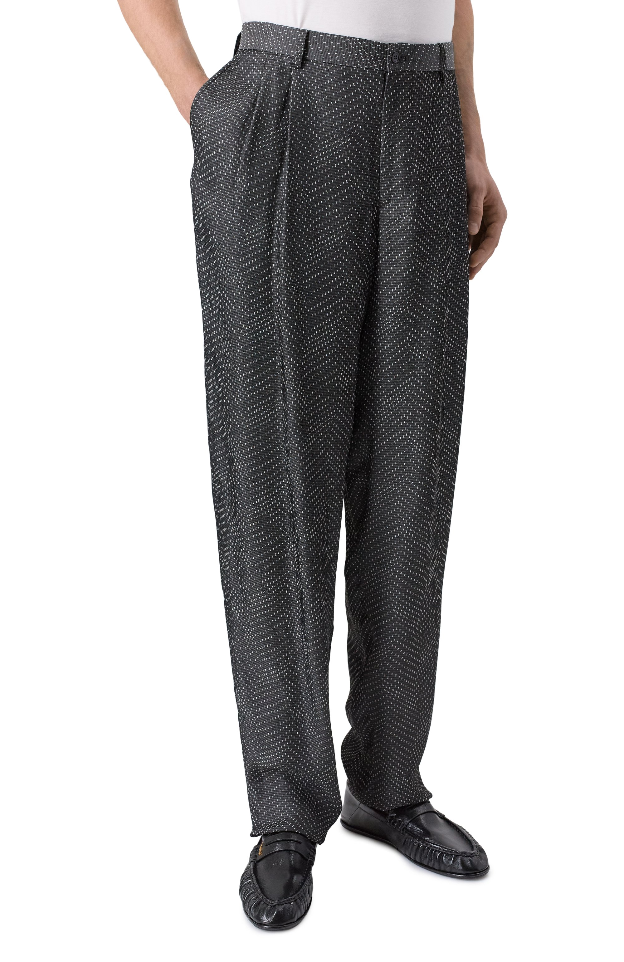 Брюки из вискозы GIORGIO ARMANI, арт. GM000922/TE20722, фото 3