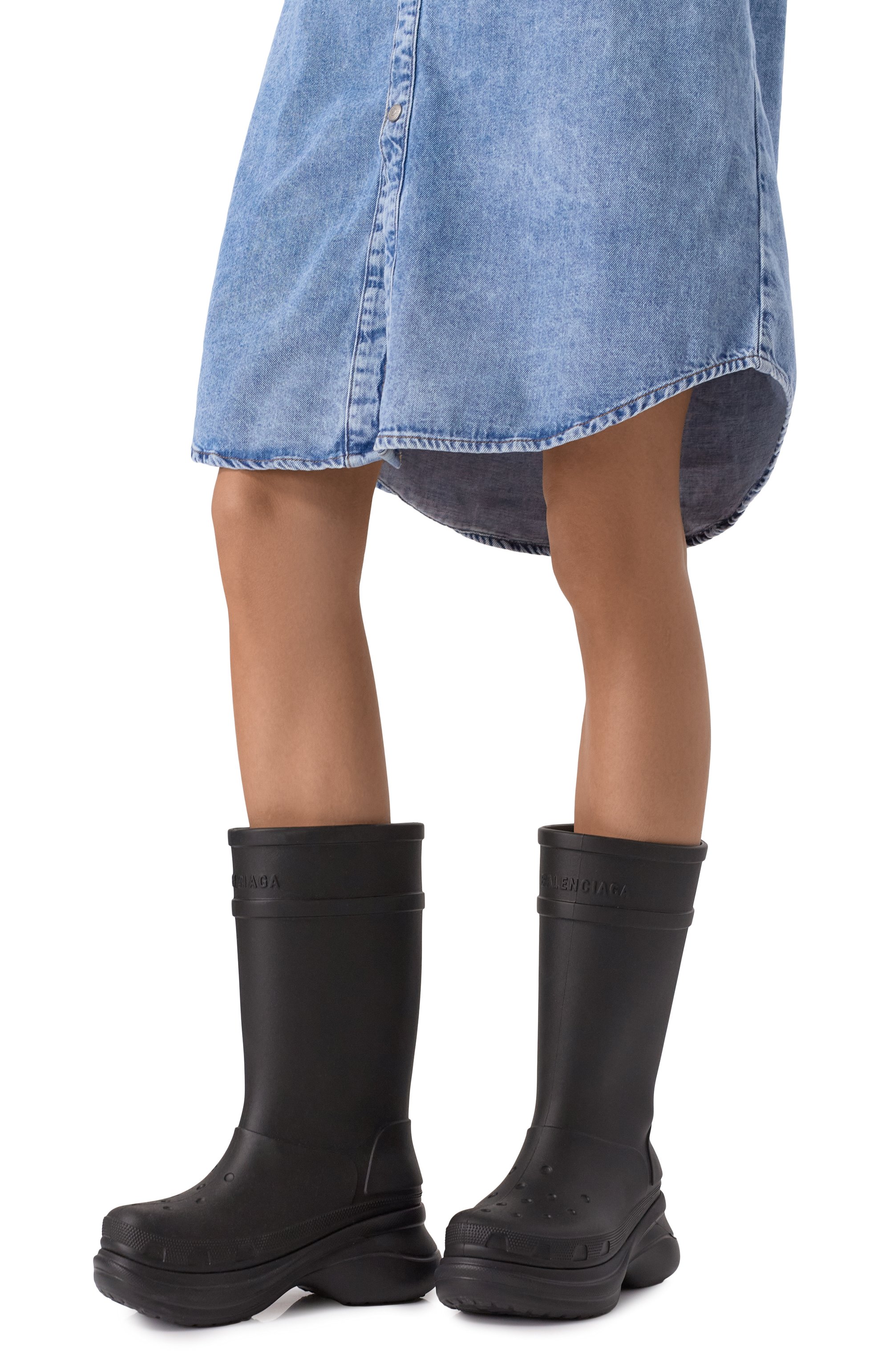 Резиновые сапоги crocs x balenciaga BALENCIAGA, арт. 677388/W1S8E, фото 3