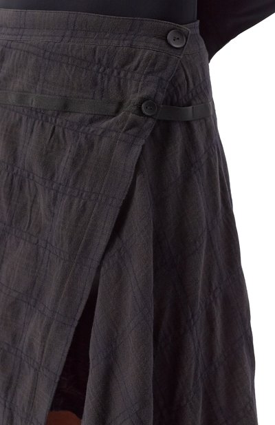 Юбка из шерсти и хлопка ANDREA YA'AQOV, арт. 25WT0K28/C0TT0N W00L, фото 5