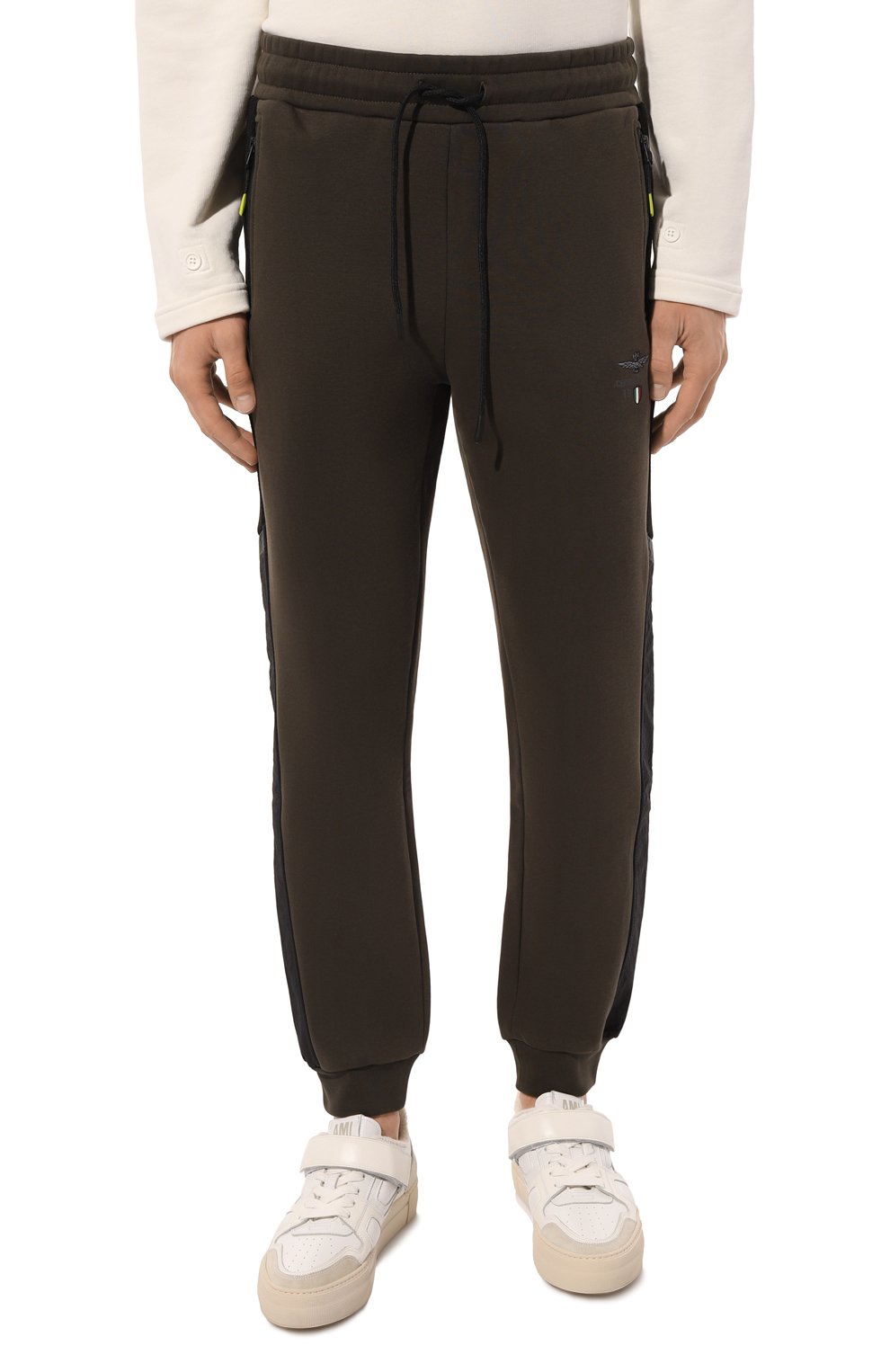 Хлопковые джоггеры AERONAUTICA MILITARE, арт. PF949F565, фото 3