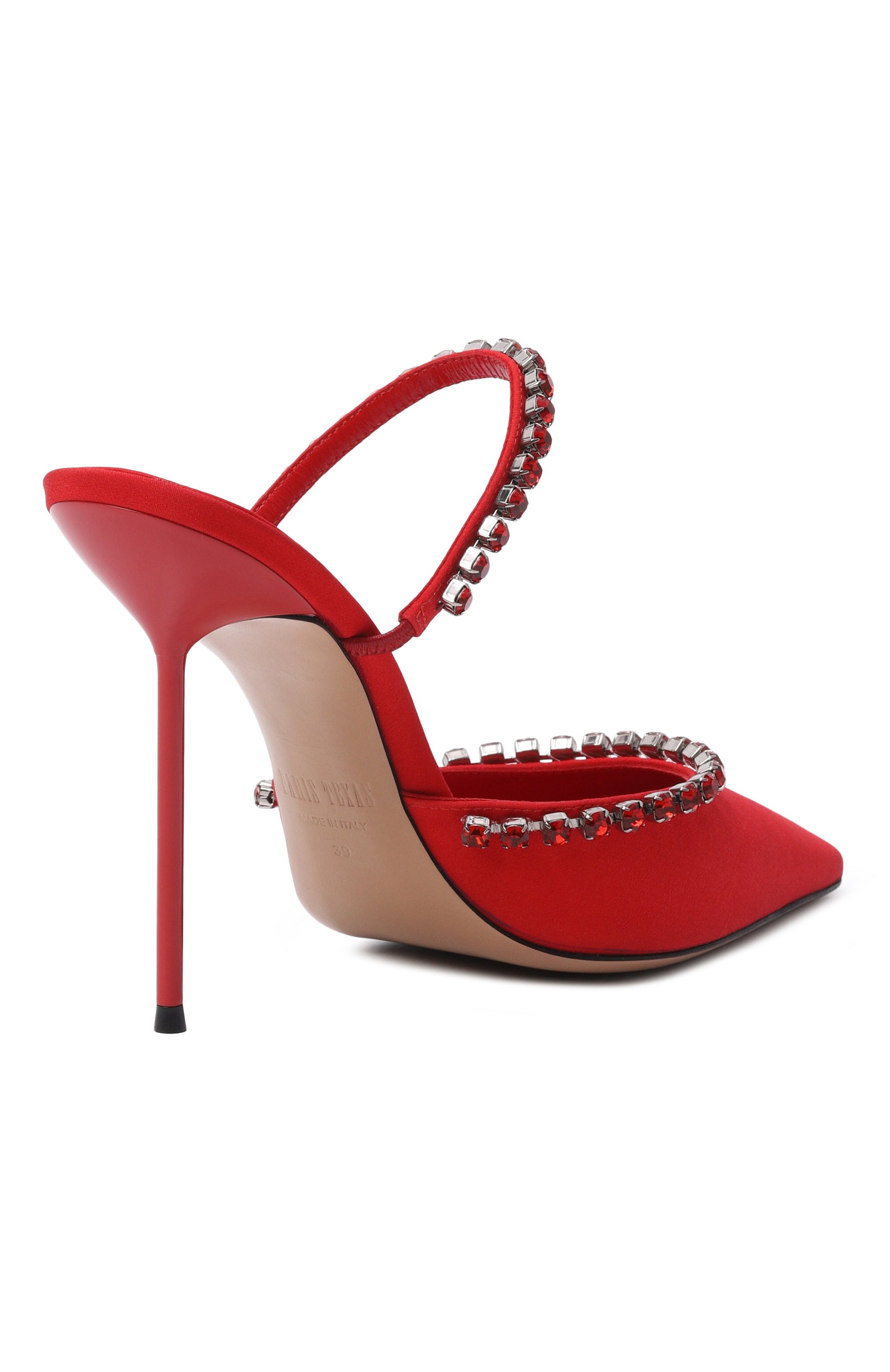 Атласные мюли lidia mary jane 105 PARIS TEXAS, арт. PX1820/XCPCE, фото 5