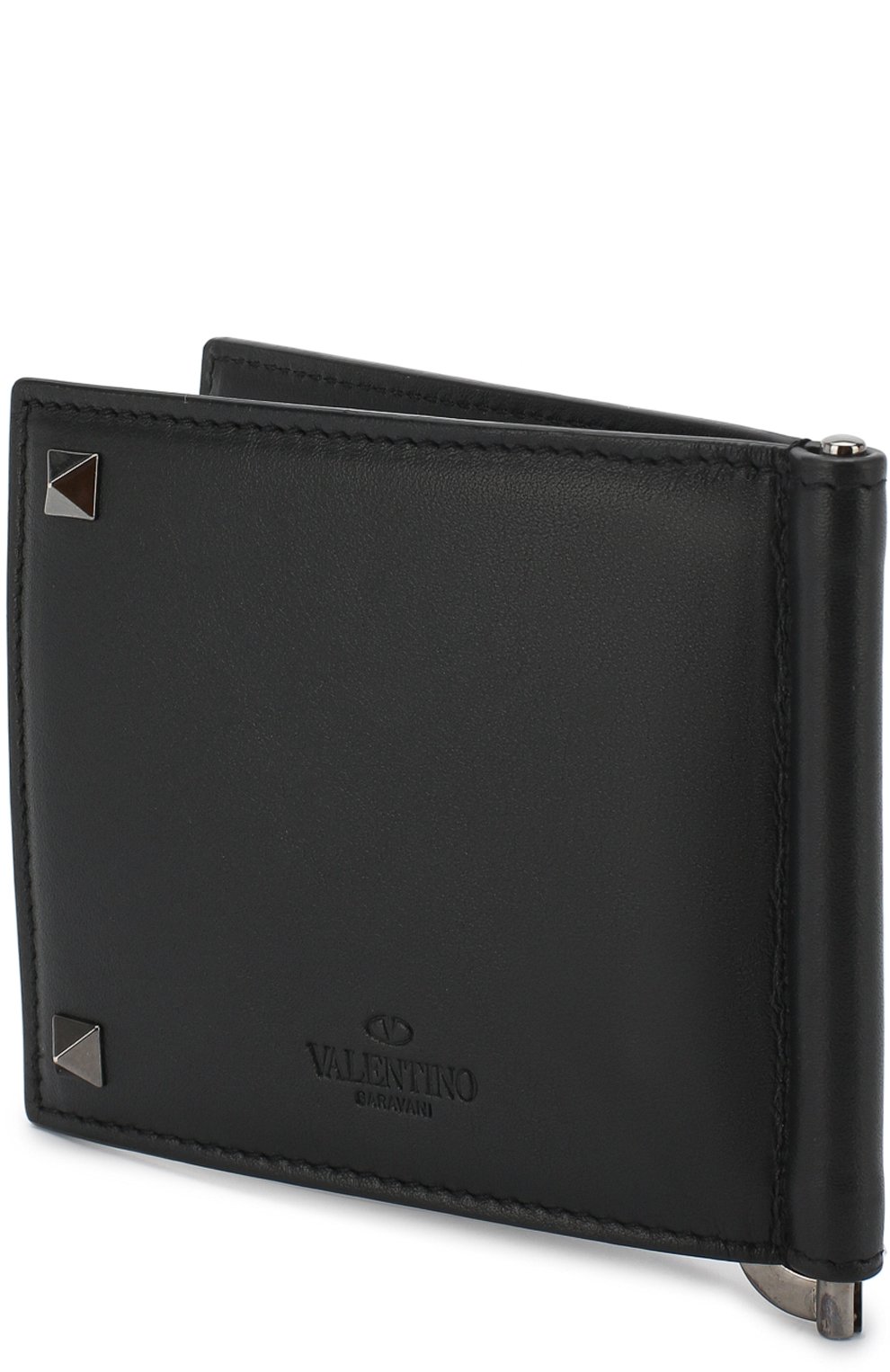 Кожаное портмоне с металлическими шипами  VALENTINO, арт. LY2P0654/VH3, фото 2