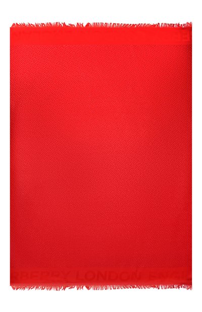 Платок из смеси шелка и шерсти BURBERRY, арт. 8022695, фото 3