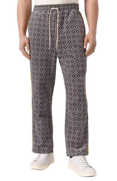 Хлопковые брюки DROLE DE MONSIEUR, арт. E-SP006-C0169-GY, фото 3