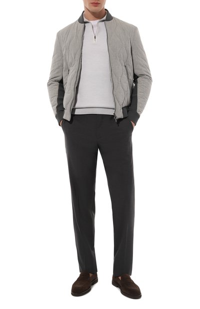 Шерстяные брюки ZEGNA, арт. C27F01/75TB12, фото 2
