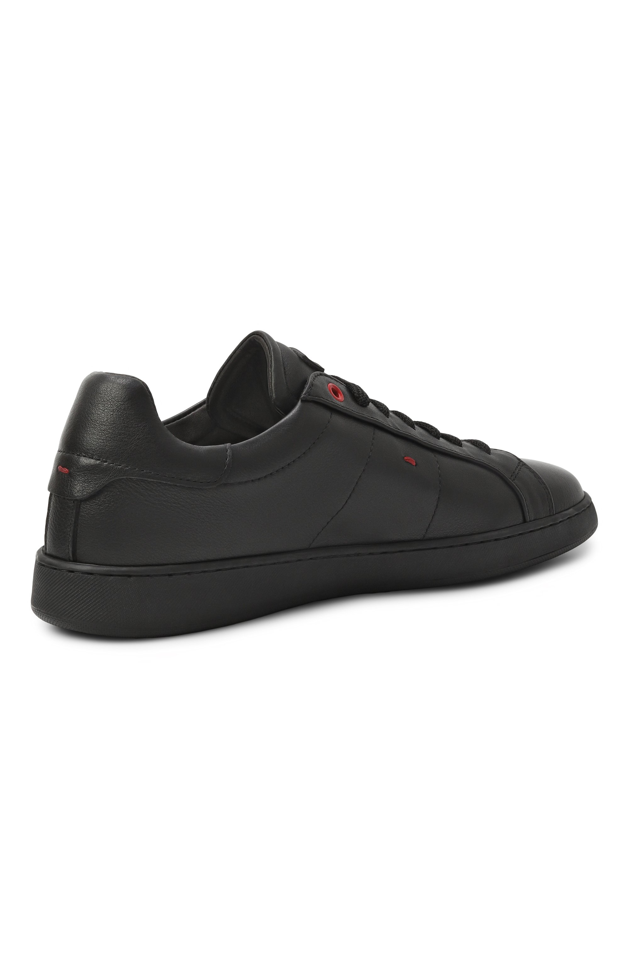 Кожаные кеды KITON, арт. USSA382N0114310, фото 5