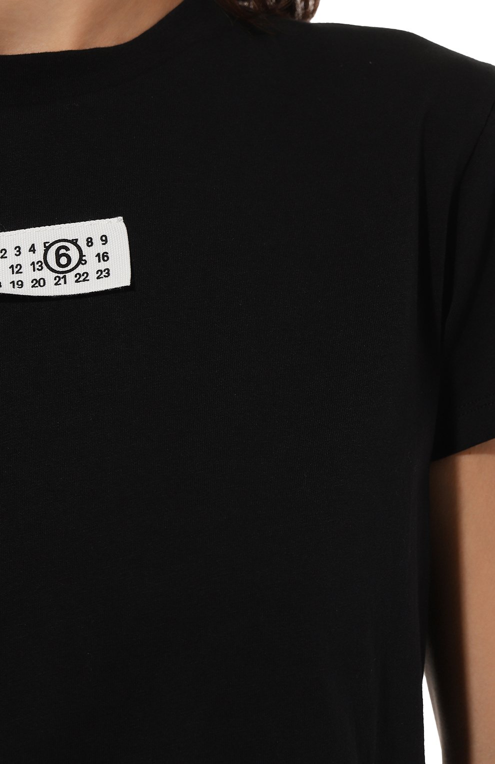 Хлопковая футболка MM6, арт. S52GC0296/S24311, фото 5