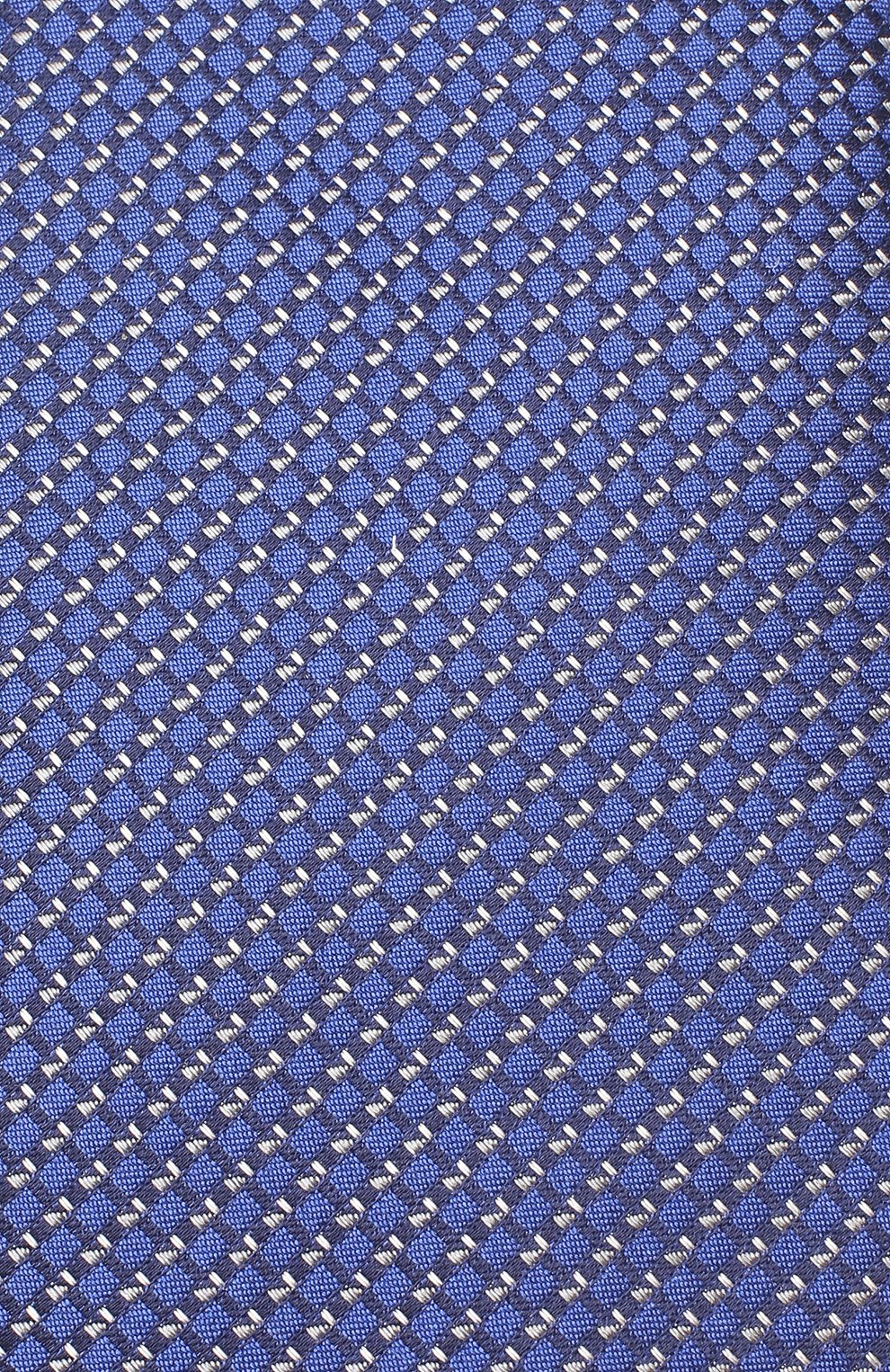 Шелковый галстук LANVIN синего цвета по цене 11950 руб., арт. 2140/TIE, фото 3 Шелковый галстук LANVIN, арт. 2140/TIE, фото 3