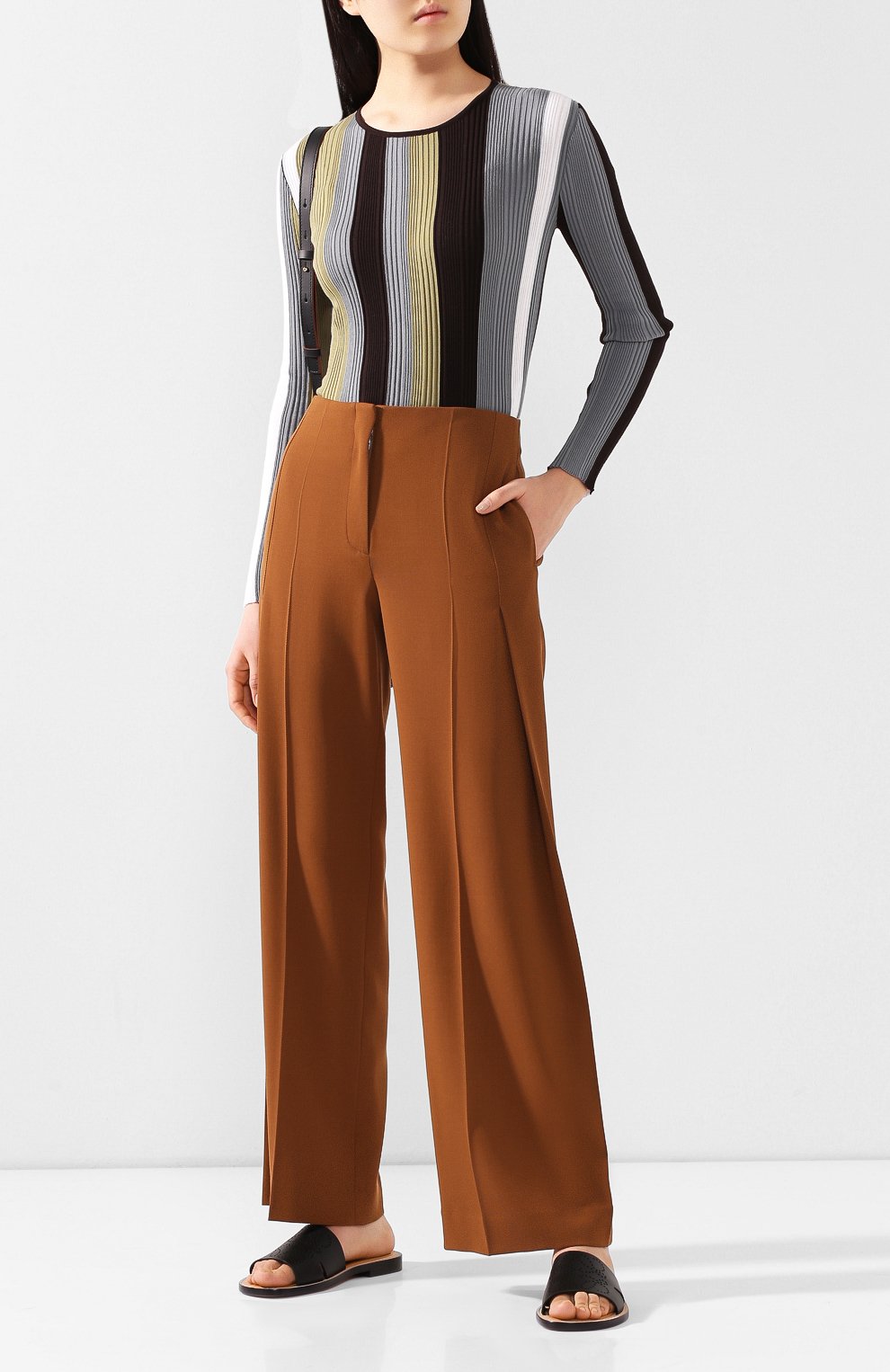 Хлопковый пуловер LOEWE, арт. S540333XB0, фото 2