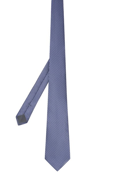 Шелковый галстук ZEGNA синего цвета по цене 23700 руб., арт. Z6E08/1UM, фото 2 Шелковый галстук ZEGNA, арт. Z6E08/1UM, фото 2
