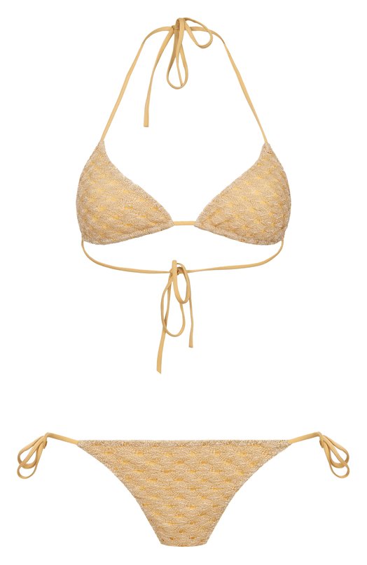 Раздельный купальник из вискозы Missoni MC22SP00/BR014R Золотой MC22SP00/BR014R