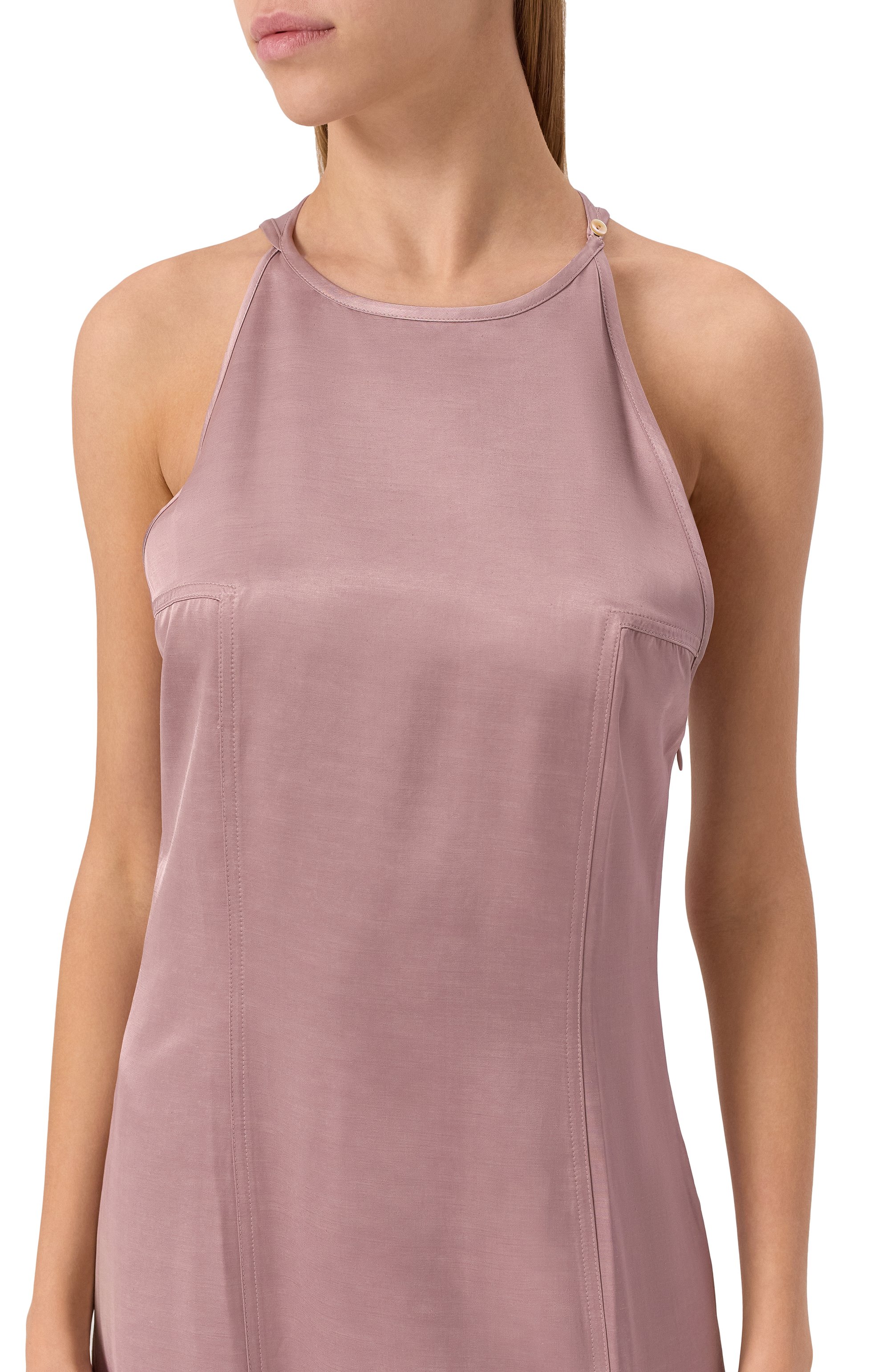 Атласное платье HALFBOY, арт. HS251WD007, фото 5