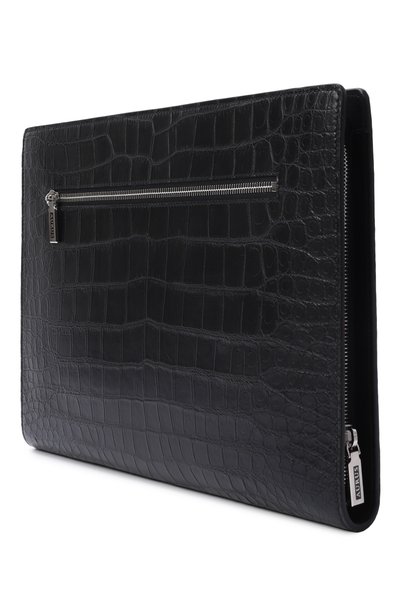 Папка для документов из кожи крокодила AURUS COLLECTION черного цвета по цене 1000000 руб., арт. DF001BKS, фото 2 Папка для документов из кожи крокодила AURUS COLLECTION, арт. DF001BKS, фото 2