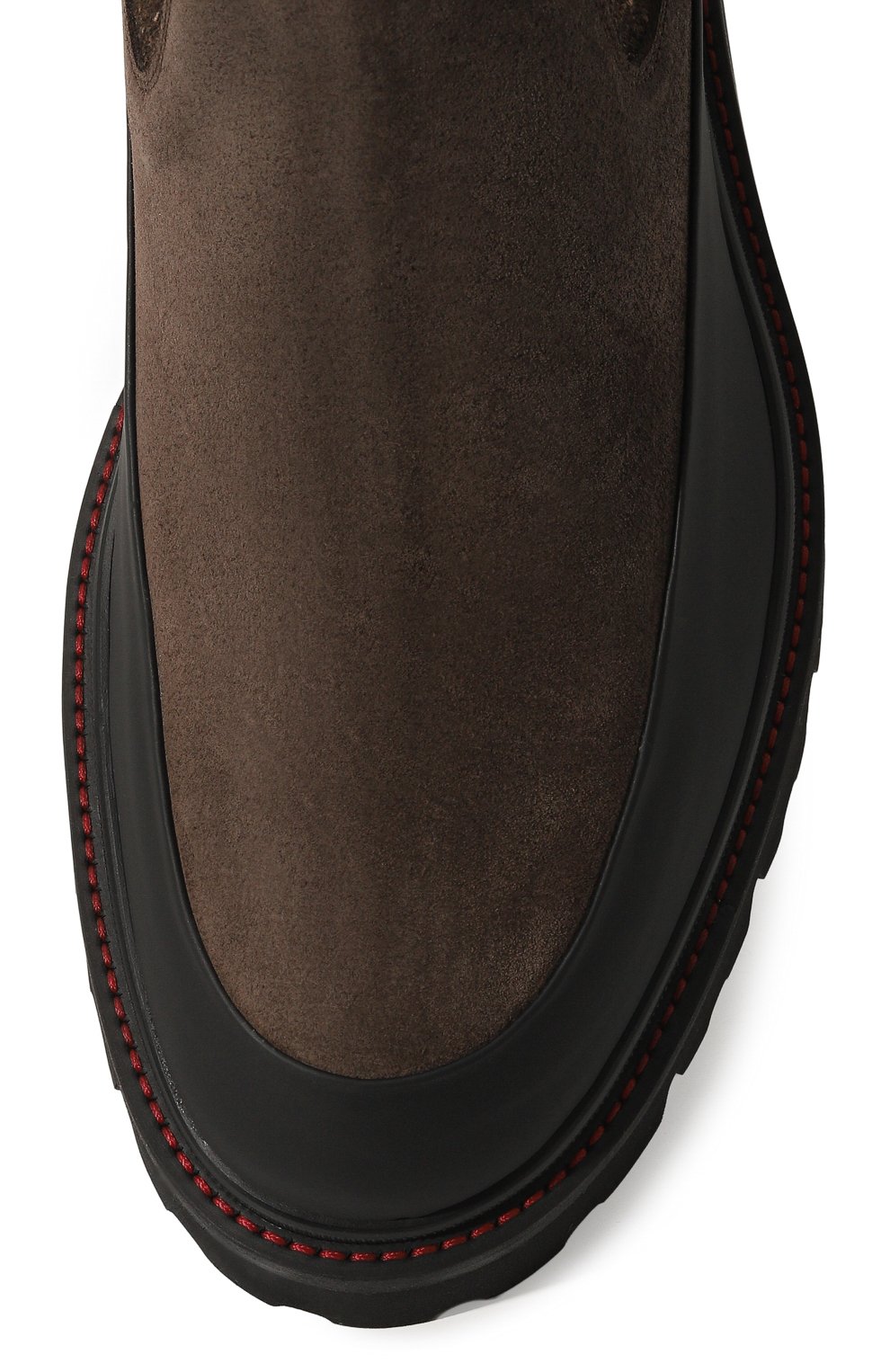 Замшевые челси KITON, арт. USSA195N0112506, фото 6