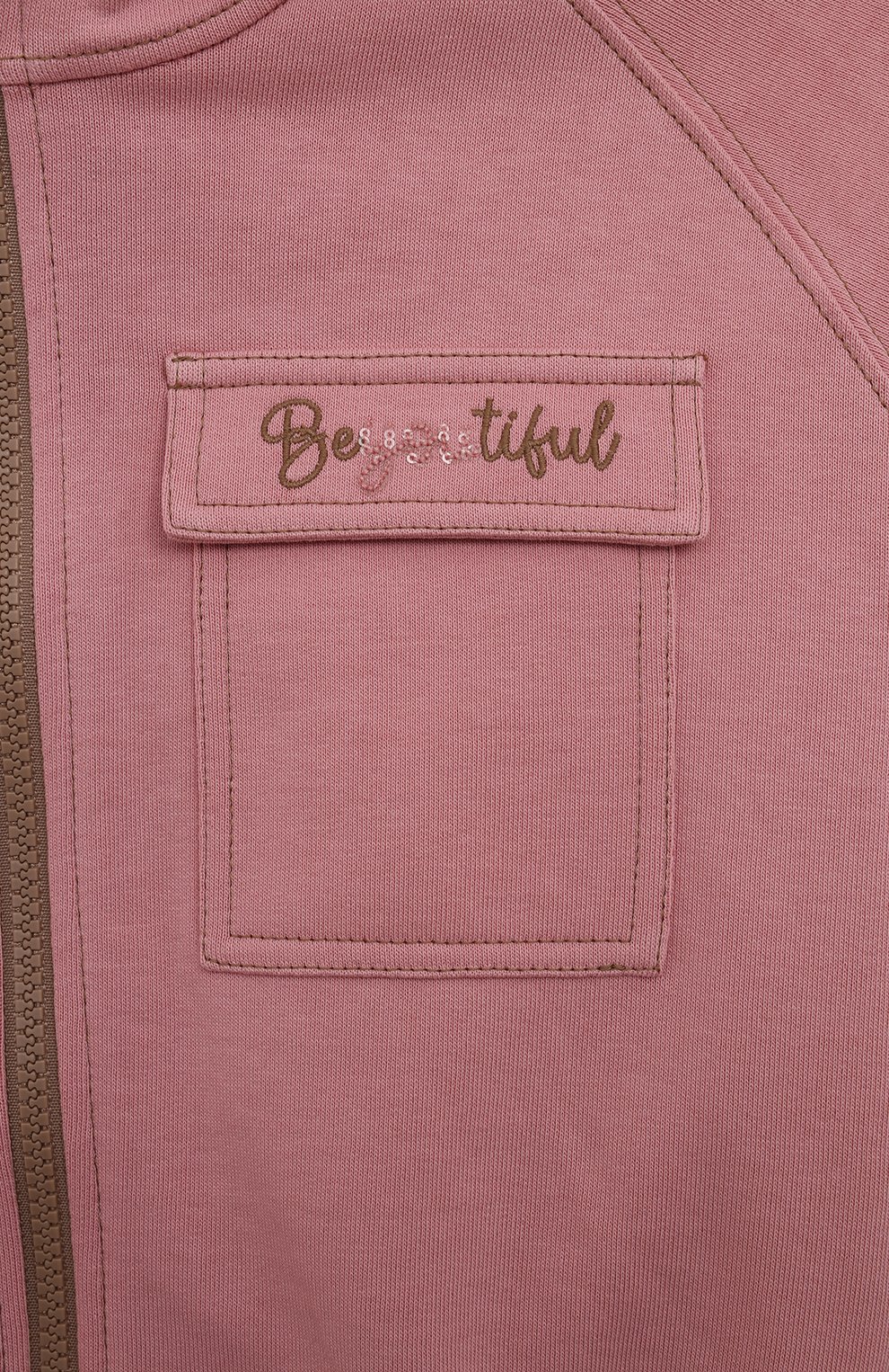 Хлопковая толстовка BRUNELLO CUCINELLI, арт. BD869E298B, фото 3