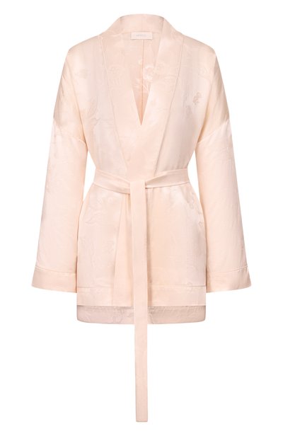 Женский шелковое кимоно MVST, арт. M26.2PW.B026/F126 FL0RAL JACQUARD