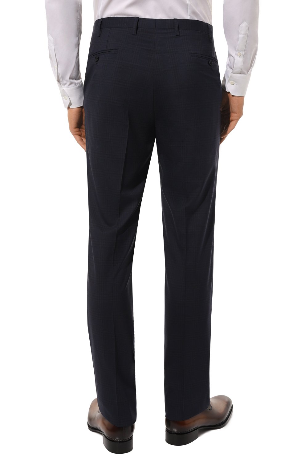 Шерстяной костюм KITON темно-синего цвета по цене 678000 руб., арт. UA89/1Z93, фото 5 Шерстяной костюм KITON, арт. UA89/1Z93, фото 5