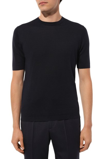 Джемпер из шерсти и шелка ANDREA CAMPAGNA, арт. TS0MC/LSC18R, фото 3