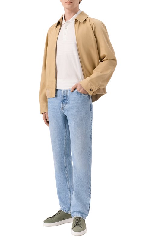 Кеды из нубука H`D`S`N Baracco TH0MAS.6*/R0DE0 Хаки  TH0MAS.6*/R0DE0 Фото 2