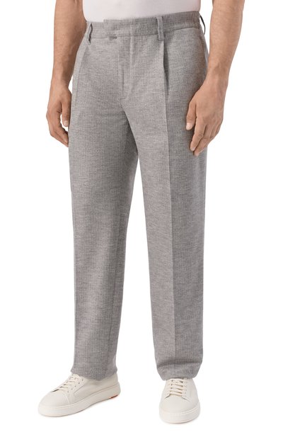 Шерстяные брюки CORTIGIANI, арт. 3AP601, фото 3