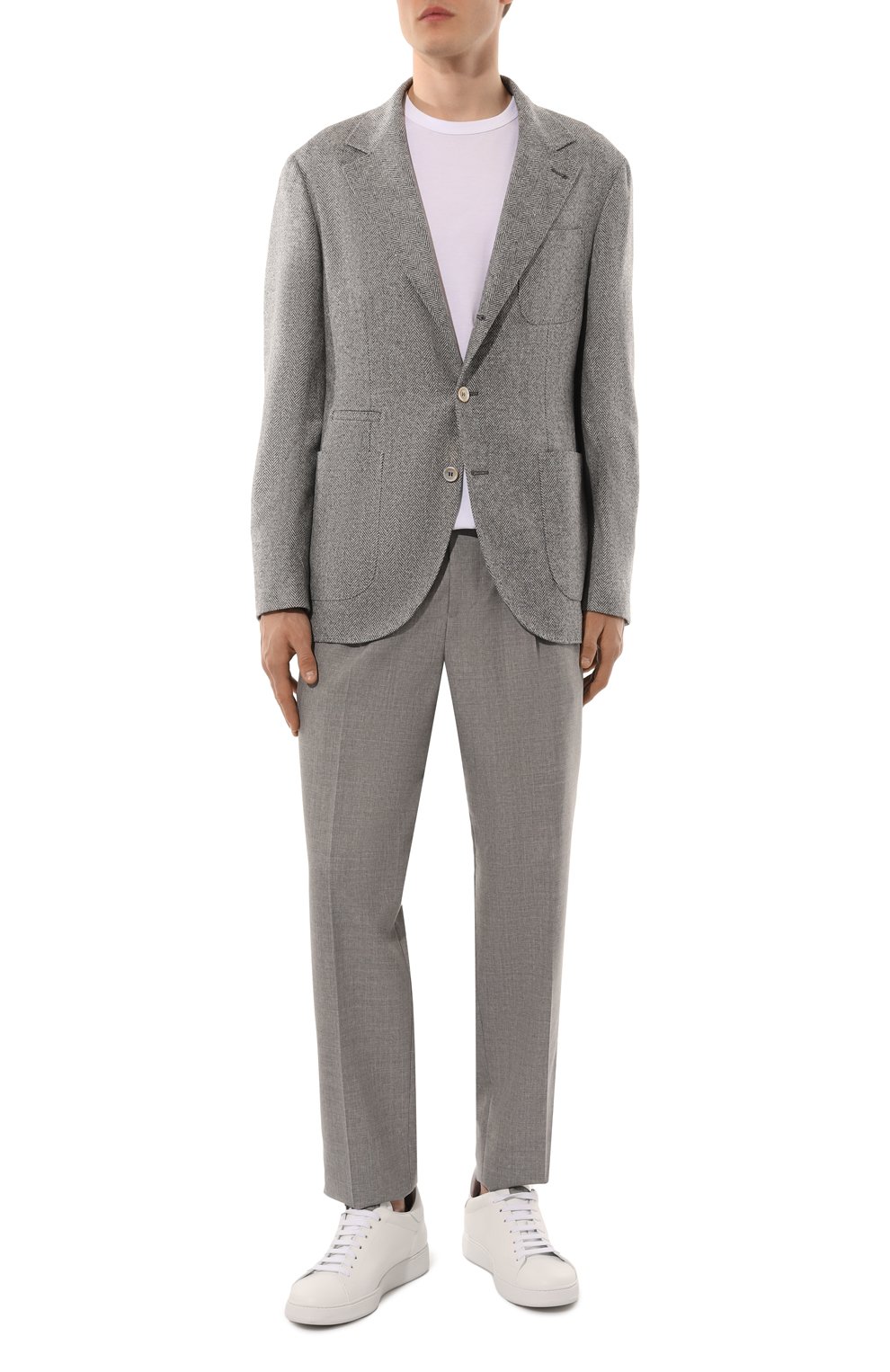 Пиджак из шерсти и шелка BRUNELLO CUCINELLI, арт. MY4527BND, фото 2