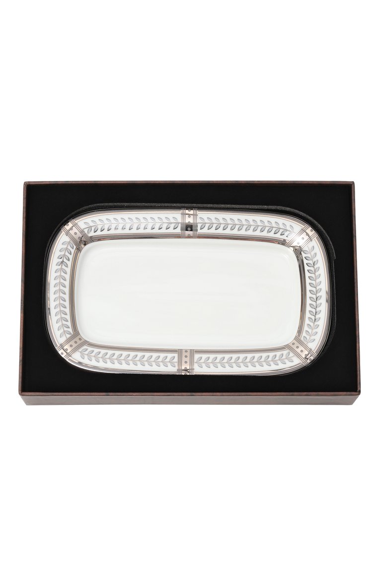 Поднос прямоугольный средний STEFANO RICCI, арт. 0V02314/LEAVES, фото 1