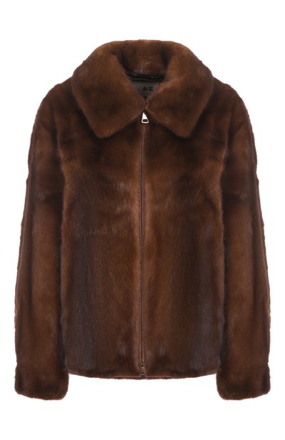 Женская шуба из норки MANZONI24, арт. 25M1595-VF