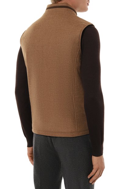 Жилет из шерсти и кашемира CORNELIANI, арт. 94C571-9418267, фото 4