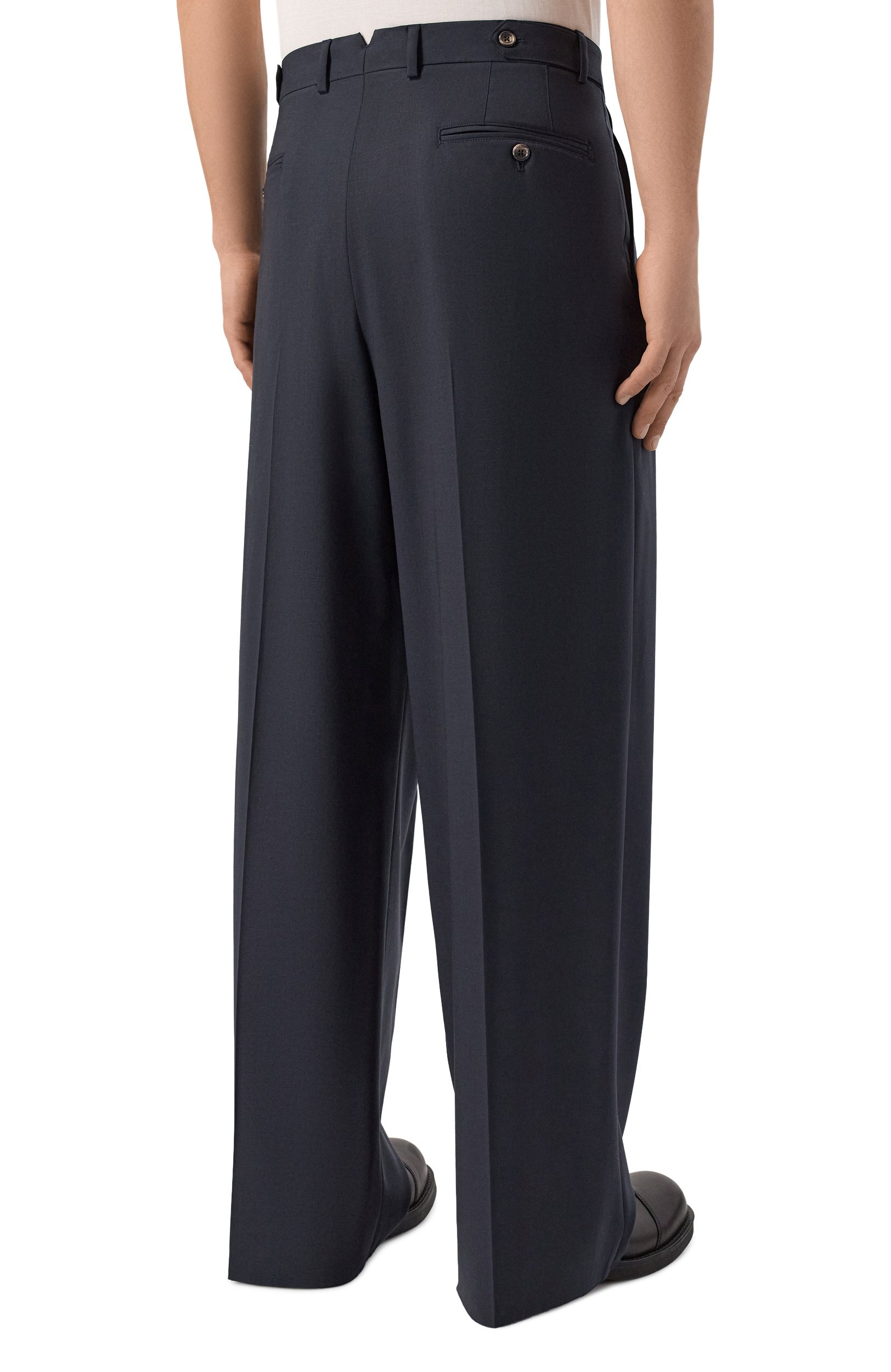 Шерстяные брюки EMPORIO ARMANI, арт. EM007123/TE19332, фото 4