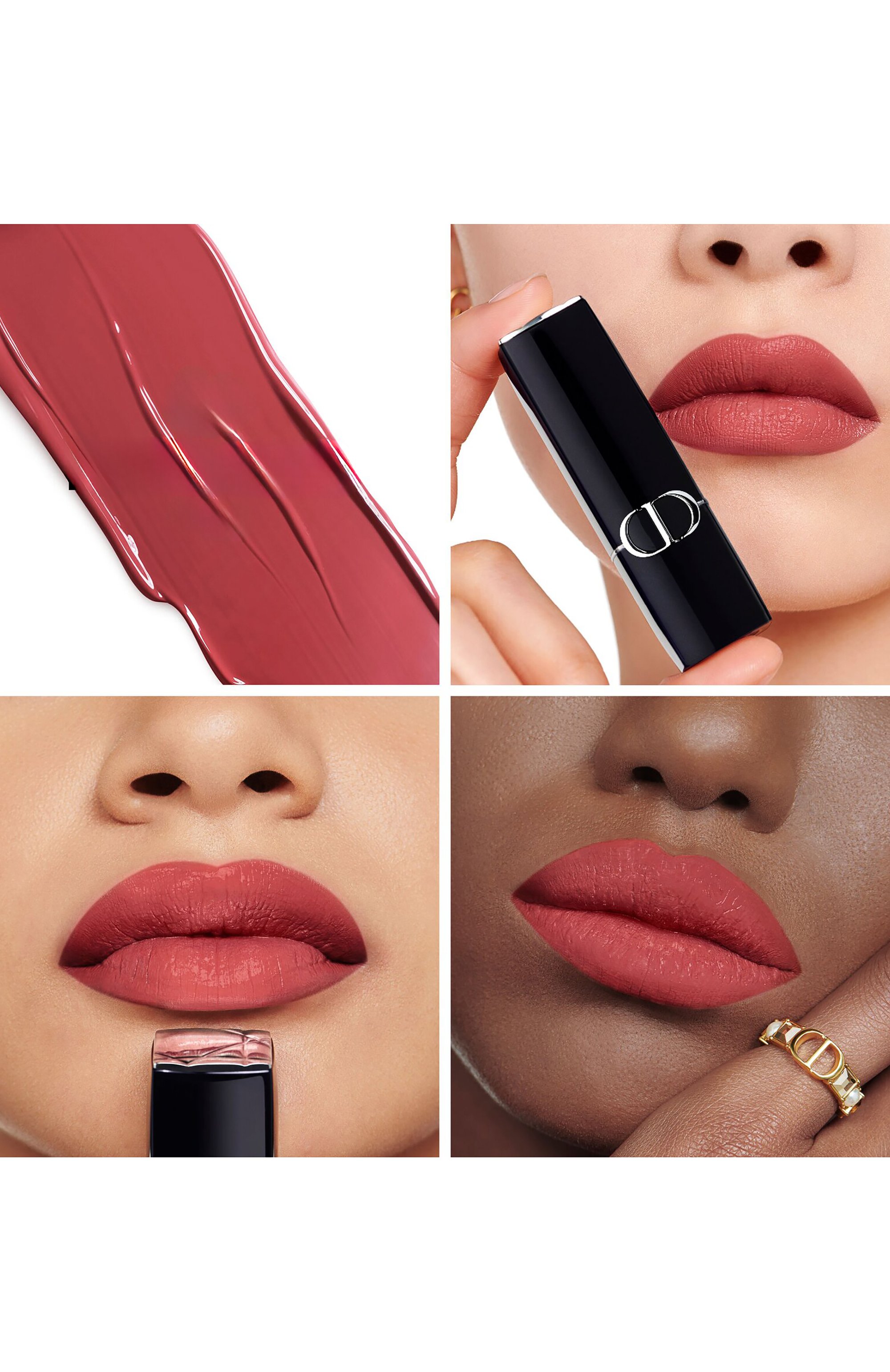 Сменный блок помады для губ с сатиновым финишем rouge dior, оттенок 683 рандеву (3,5g) DIOR, арт. C335500683, фото 3