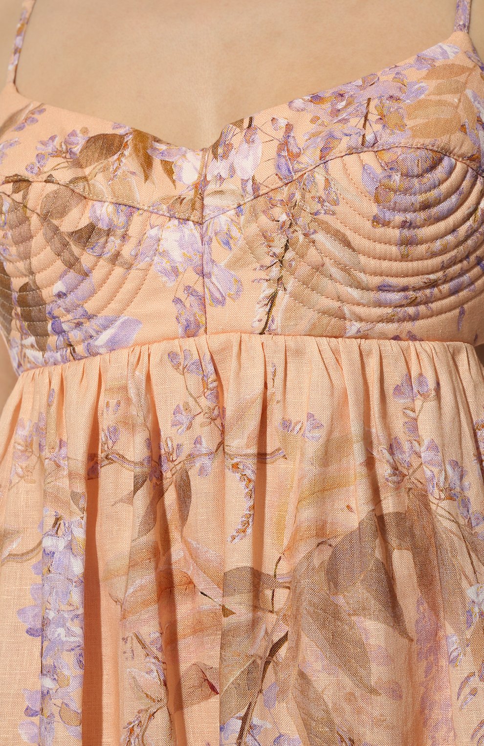 Льняное платье ZIMMERMANN, арт. 2391DR0S, фото 5