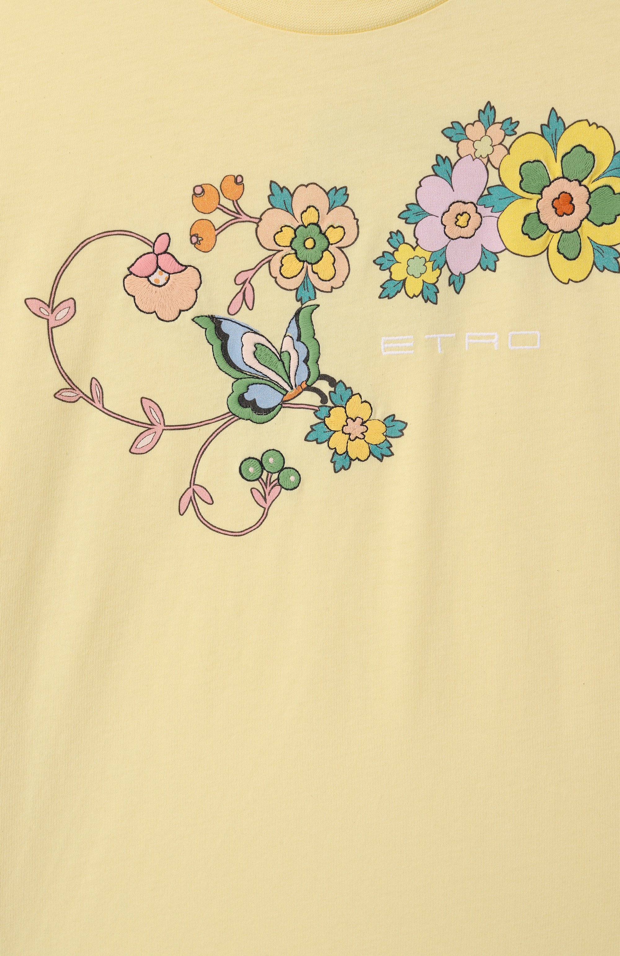 Хлопковая футболка ETRO, арт. GW8A61, фото 3
