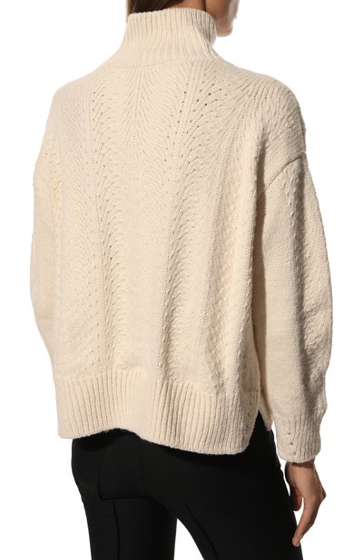 Свитер из хлопка и кашемира ERMANNO SCERVINO, арт. D414M501CBBNW, фото 4