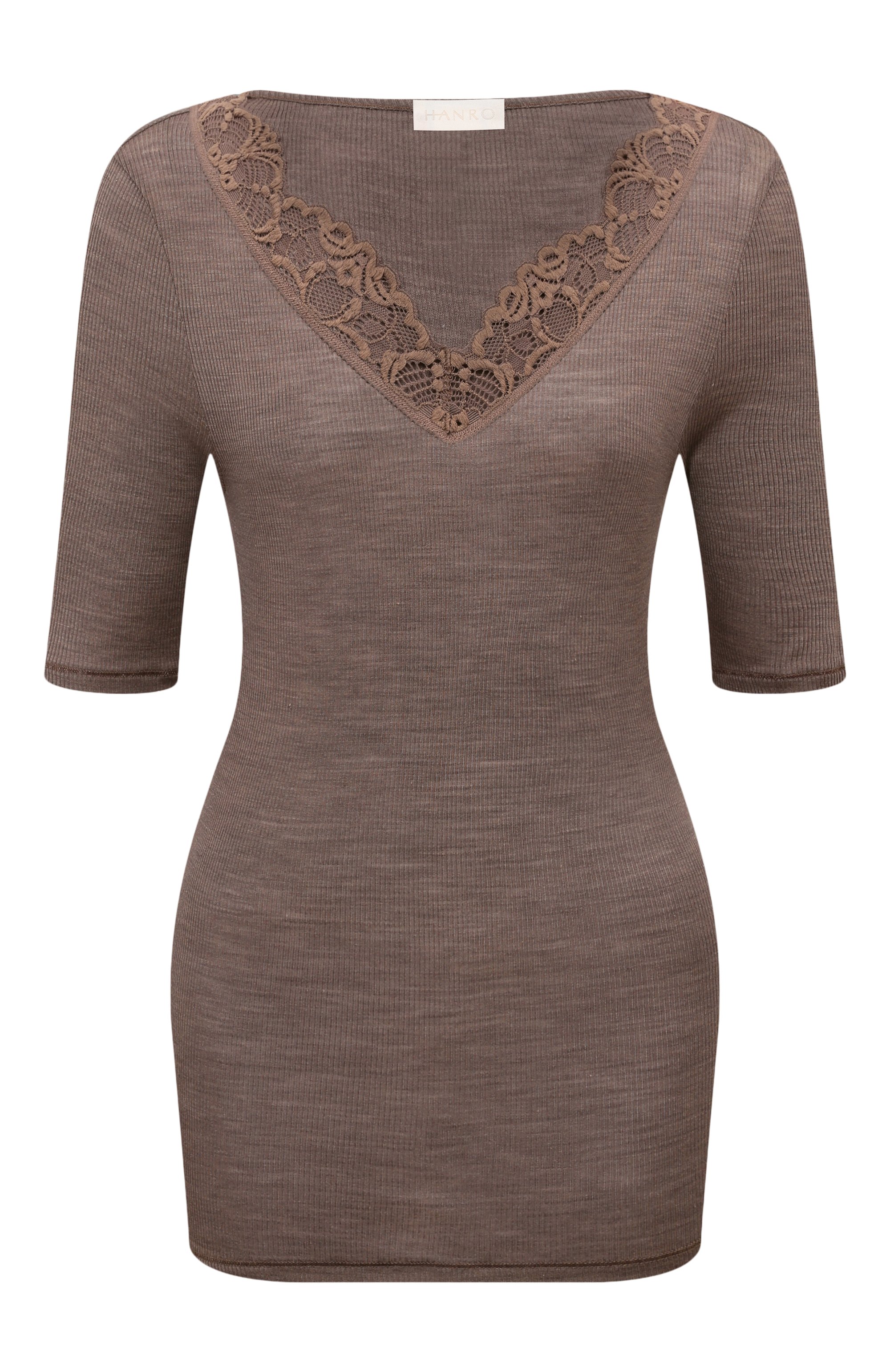 Футболка из шерсти и шелка HANRO, арт. 070913, фото 1