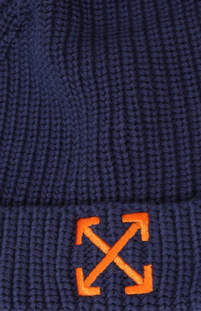 Хлопковая шапка OFF-WHITE, арт. OBLC001F22KNI0014620, фото 3