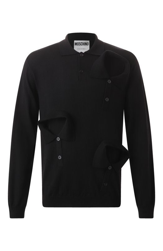 

Шерстяное поло Moschino, Чёрный