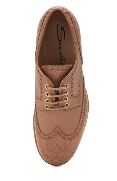Кожаные дерби SANTONI, арт. WUKM58460BA3SDDKP20, фото 5