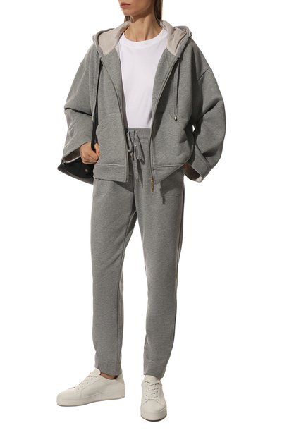 Хлопковые брюки LORENA ANTONIAZZI, арт. A2277PA80E/4054, фото 2