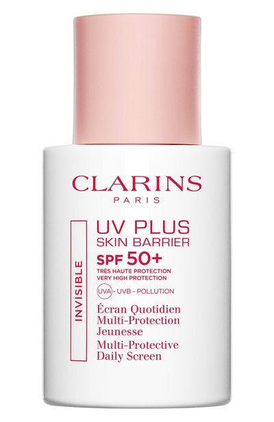 Женский солнцезащитный флюид-экран для лица spf 50+ uv plus skin barrier (30ml) CLARINS, арт. 80120765