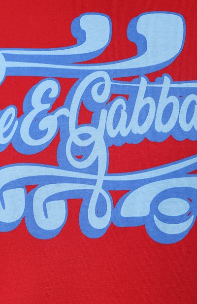 Хлопковая футболка DOLCE & GABBANA, арт. F8H93T/HH74M, фото 5