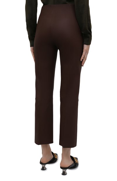 Кожаные брюки BY MALENE BIRGER, арт. Q66175055/FL0RENTINA, фото 4