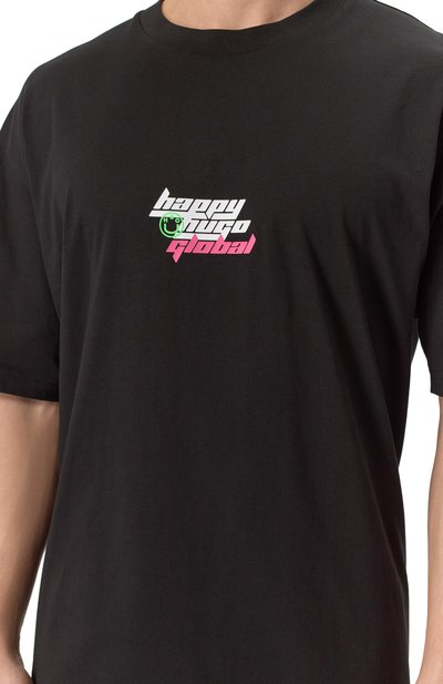 Хлопковая футболка HUGO BLUE, арт. 50536122, фото 5