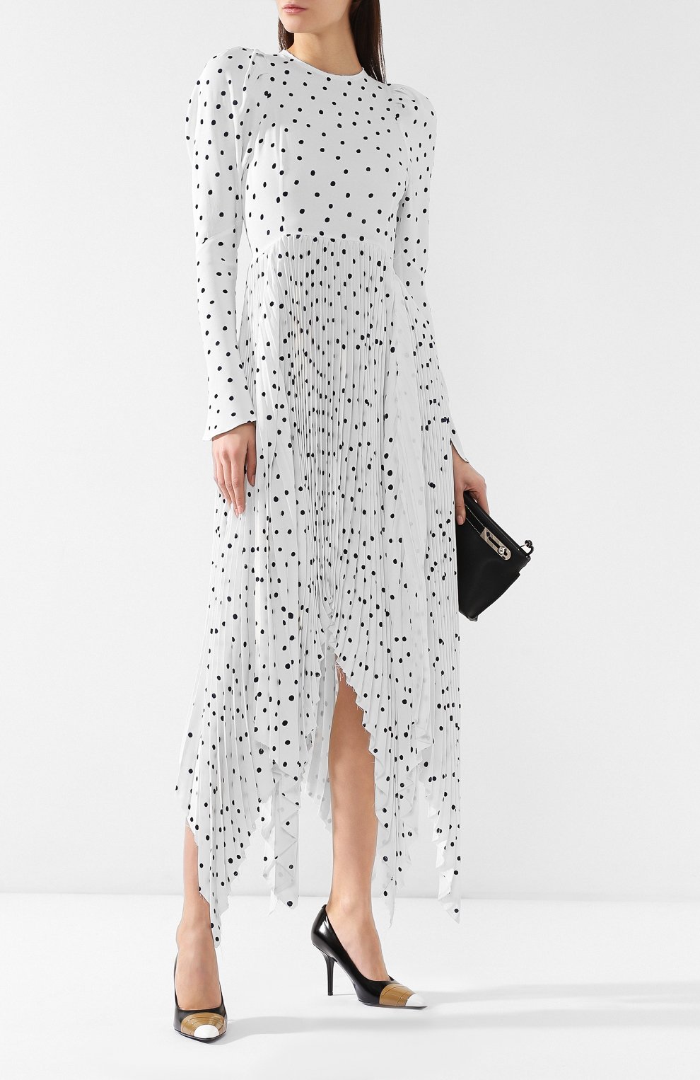 Платье в горох KHAITE, арт. 5071401/W401, фото 2