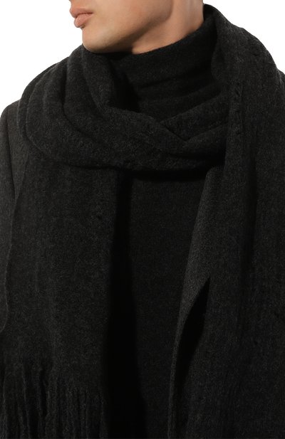 Шерстяной шарф ISABEL BENENATO, арт. UK02F23, фото 2