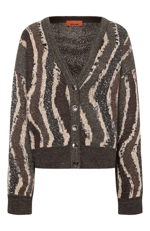 Кардиган Missoni DS25WM0C/BK01C8 Коричневый DS25WM0C/BK01C8
