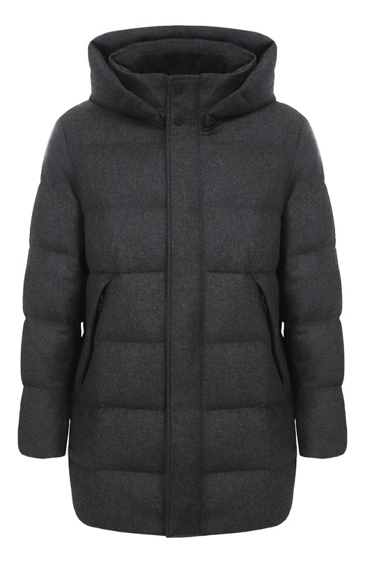 Пуховик из шерсти и кашемира Duno MAGNUS/LEVIC0 Серый MAGNUS/LEVIC0