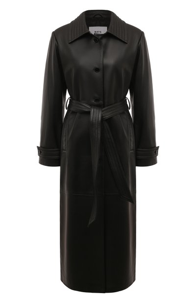 Женский кожаный плащ BATS, арт. BlTr_01