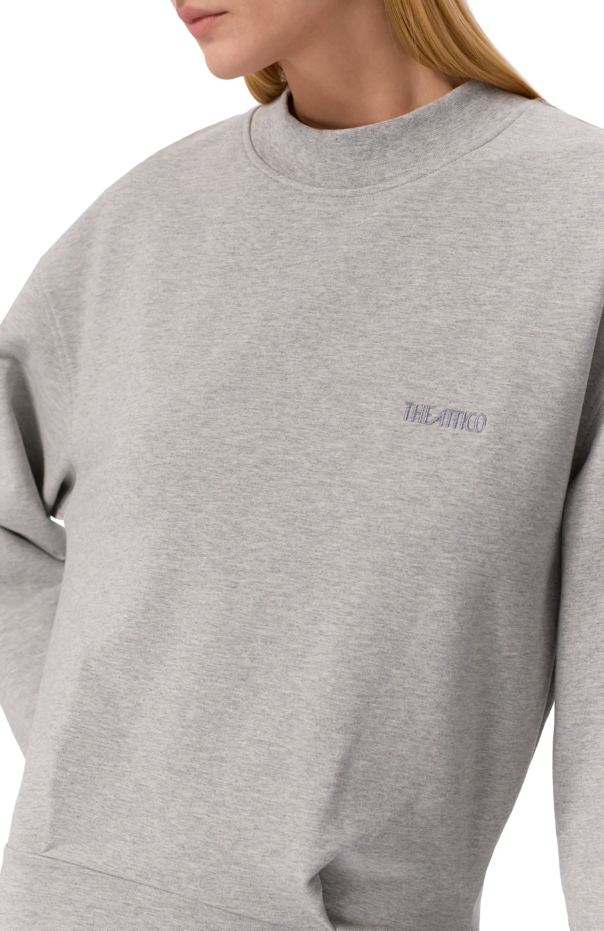 Хлопковое платье THE ATTICO, арт. 260WCA00393/JJF006AA, фото 4