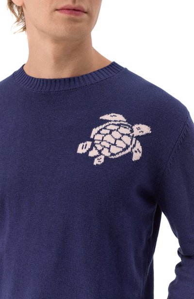 Хлопковый джемпер VILEBREQUIN, арт. VBMSW0091/03237, фото 5